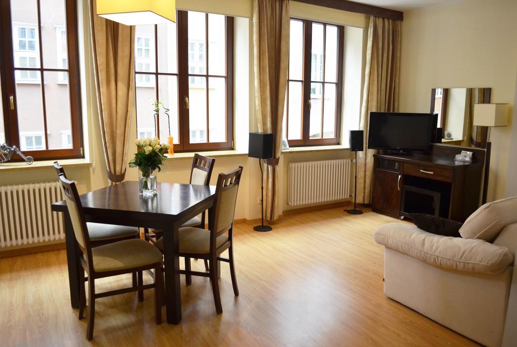 Apartament Dominikanski Danzica Esterno foto